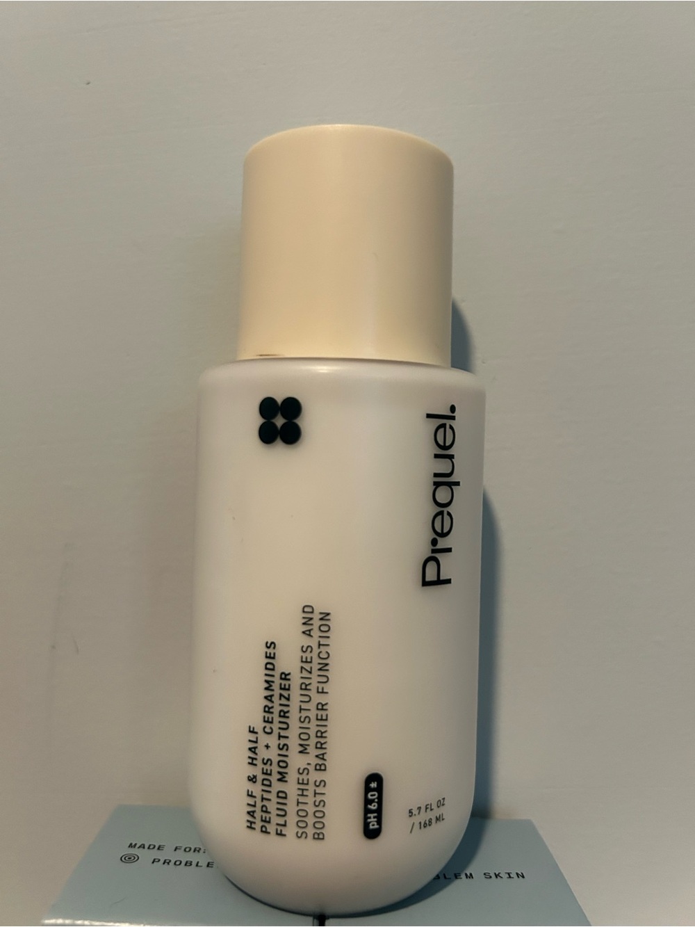 Prequel Half & Half Fluid Moisturizer with Peptides + Ceramides